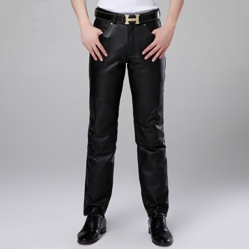 Pantalon cuir homme droit LANDINGBOER pour hiver - Ref 1485036