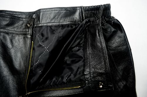 Pantalon cuir homme droit pour hiver - Ref 1485093