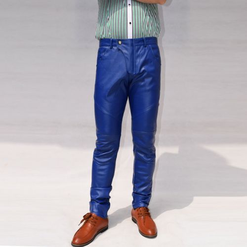 Pantalon cuir homme serré pour grands chantiers automne - Ref 1485131