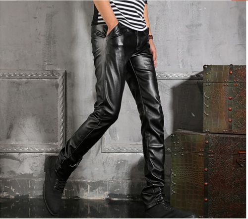 Pantalon cuir homme serré pour grands chantiers automne - Ref 1485458