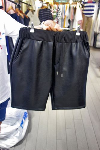 Pantalon cuir homme droit pour jeunesse PU été - Ref 1485526