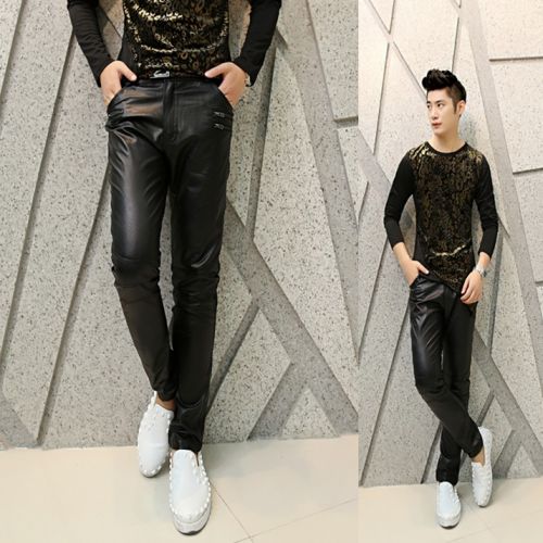 Pantalon cuir homme pour jeunesse automne - Ref 1485620
