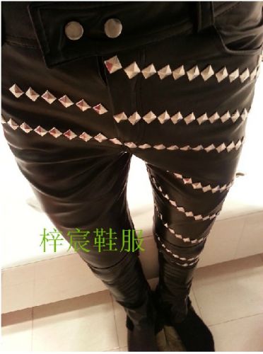 Pantalon cuir homme - Ref 1485676