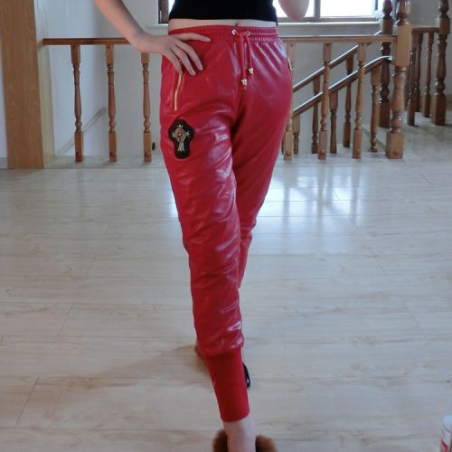 Pantalon cuir homme serré Peau de mouton - Ref 1485707