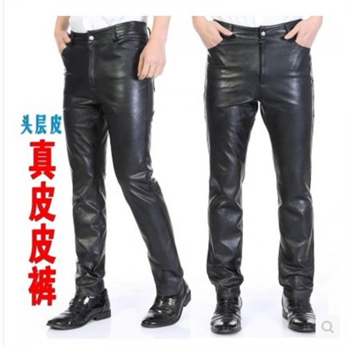 Pantalon cuir homme droit pour jeunesse hiver - Ref 1485892