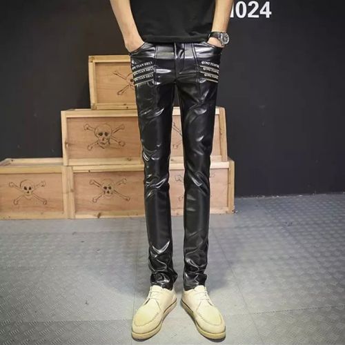 Pantalon cuir homme serré pour adolescent 3I hiver - Ref 1485998