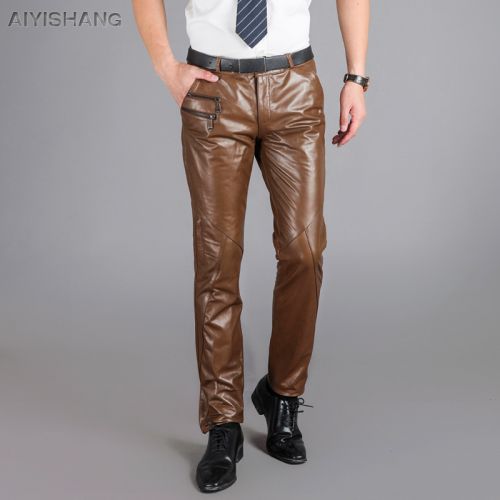 Pantalon cuir homme pour hiver - Ref 1486040