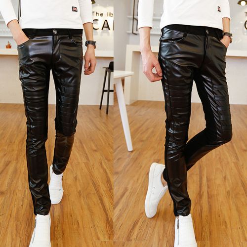 Pantalon cuir homme droit pour adolescent hiver - Ref 1486061
