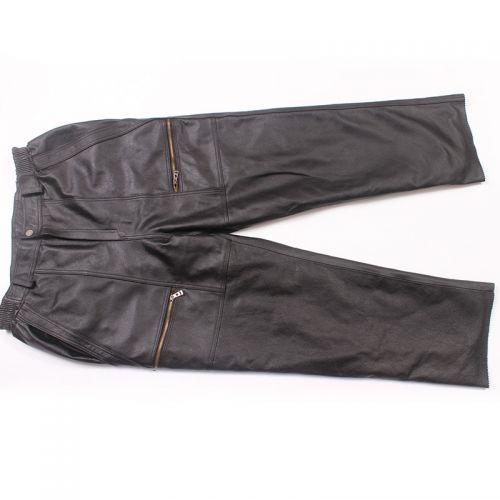 Pantalon cuir homme droit pour automne - Ref 1486185