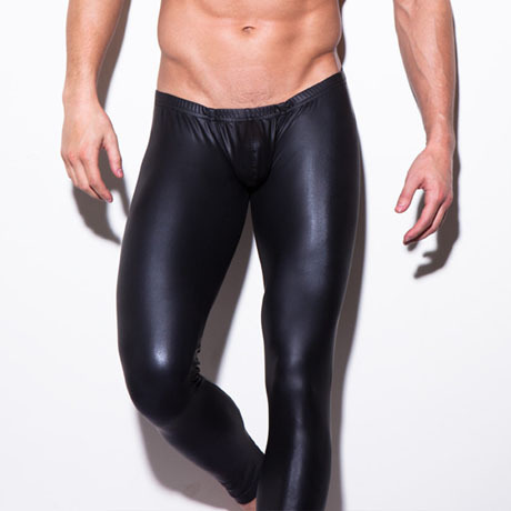 Pantalon cuir homme serré pour jeunesse - Ref 1486239