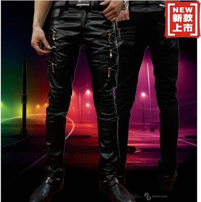 Pantalon cuir homme droit pour adolescent hiver - Ref 1486425