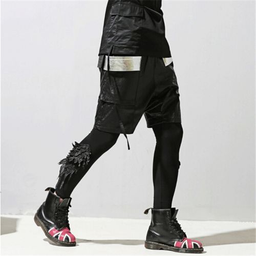 Pantalon cuir homme serré pour jeunesse CTRLYLTS PU - Ref 1486430