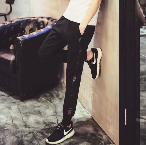 Pantalon cuir homme pantalons fuselés pour adolescent hiver - Ref 1486566