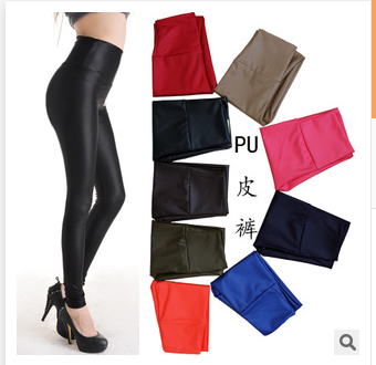 Pantalon cuir homme serré pour jeunesse automne - Ref 1486604