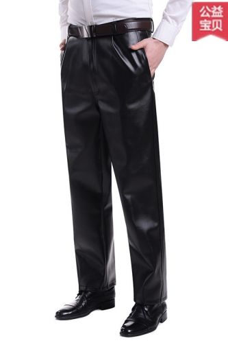 Pantalon cuir homme droit - Ref 1486676