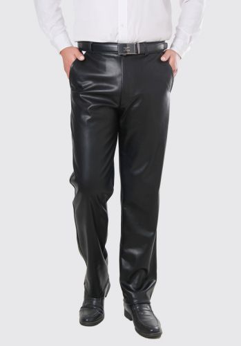 Pantalon cuir homme droit pour hiver - Ref 1486678