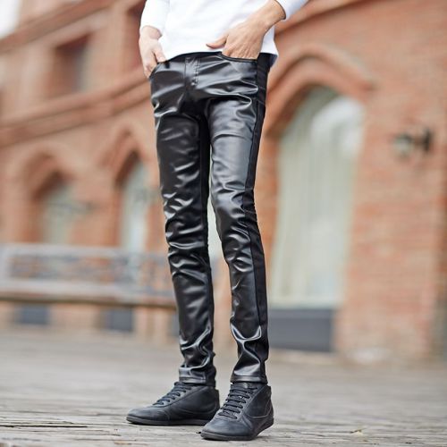 Pantalon cuir homme - Ref 1486907