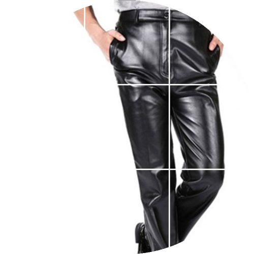 Pantalon cuir homme droit pour hiver - Ref 1486911