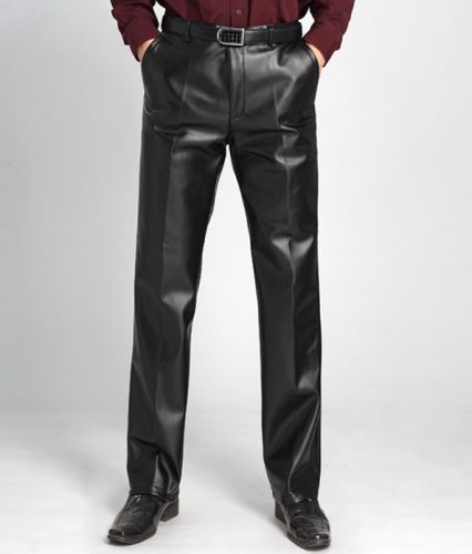 Pantalon cuir homme droit pour automne - Ref 1486932