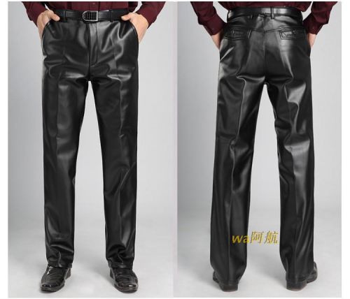 Pantalon cuir homme droit pour hiver - Ref 1486934