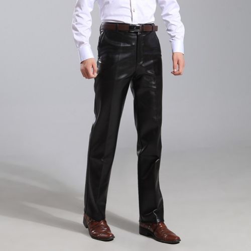 Pantalon cuir homme droit pour adolescent automne - Ref 1486947