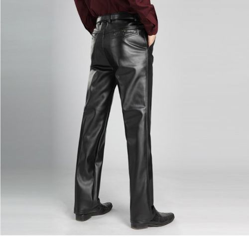 Pantalon cuir homme droit pour hiver - Ref 1487494