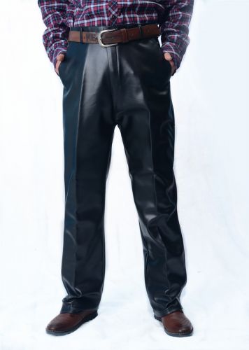 Pantalon cuir homme droit pour hiver - Ref 1487581