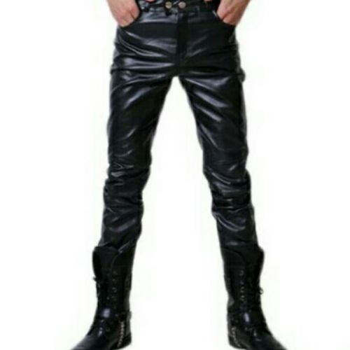 Pantalon cuir homme PU - Ref 1487741