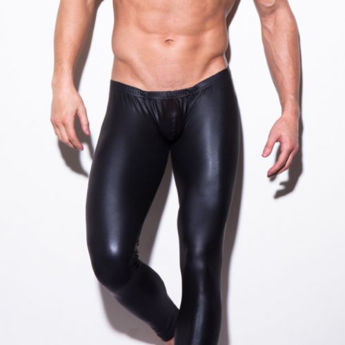 Pantalon cuir homme serré pour jeunesse NASSWOOD - Ref 1487759
