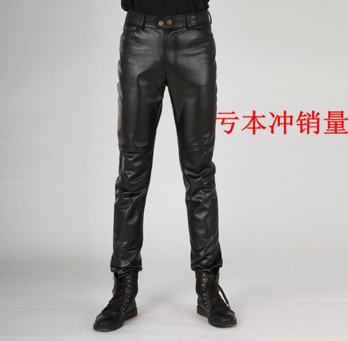 Pantalon cuir homme droit pour adolescent hiver - Ref 1487967