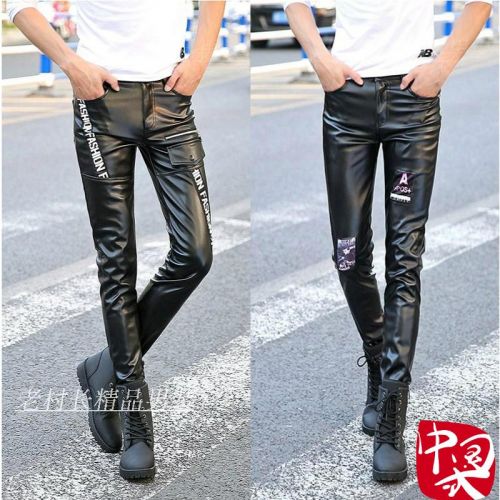 Pantalon cuir homme pour adolescent automne - Ref 1488005