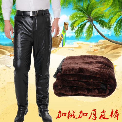 Pantalon cuir homme pour hiver - Ref 1488010