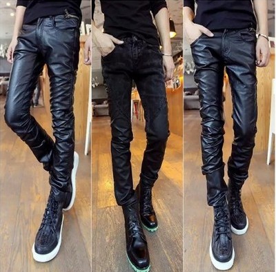 Pantalon cuir homme - Ref 1488302