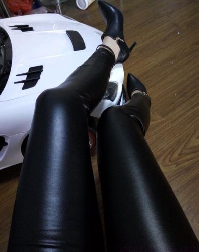 Pantalon cuir homme serré pour hiver - Ref 1488473