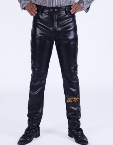 Pantalon cuir homme serré pour adolescent 591MMM hiver - Ref 1488517