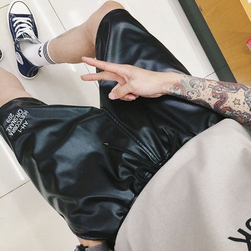 Pantalon cuir homme pour adolescent été - Ref 1488625