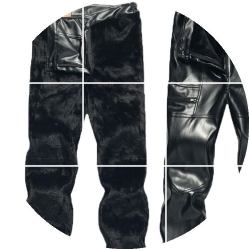 Pantalon cuir homme droit pour hiver - Ref 1488634
