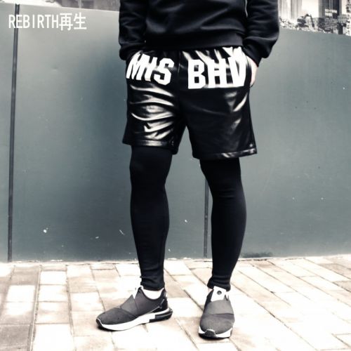 Pantalon cuir homme droit pour adolescent printemps - Ref 1488939