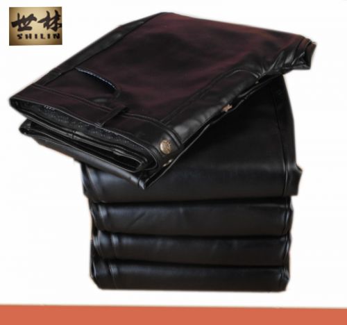 Pantalon cuir homme serré pour adolescent printemps - Ref 1489004