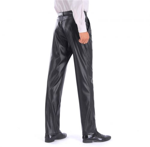 Pantalon cuir homme droit pour automne - Ref 1489022