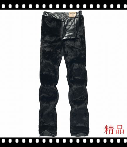 Pantalon cuir homme droit PU pour hiver - Ref 1489219