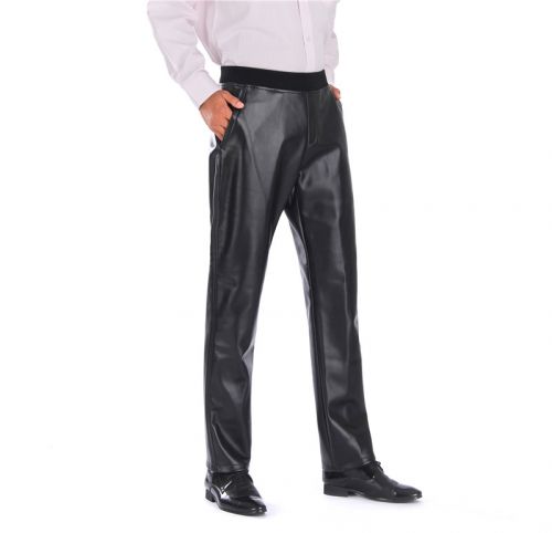 Pantalon cuir homme droit pour hiver - Ref 1489377