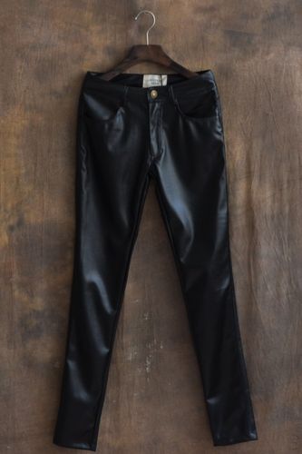 Pantalon cuir homme serré pour adolescent - Ref 1489394
