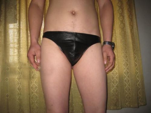 Pantalon cuir homme serré - Ref 1489403