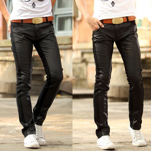 Pantalon cuir homme - Ref 1489405