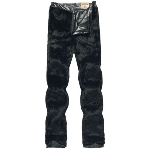 Pantalon cuir homme droit PU pour hiver - Ref 1489415