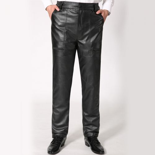 Pantalon cuir homme pour hiver - Ref 1489562