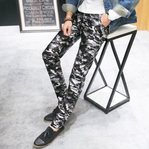 Pantalon cuir homme pantalons fuselés pour adolescent PU hiver - Ref 1489586