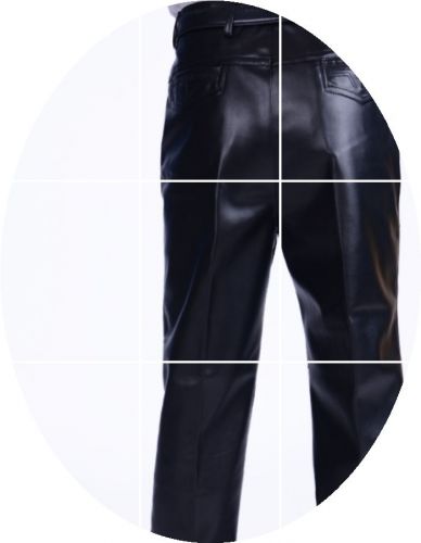 Pantalon cuir homme droit pour hiver - Ref 1489605