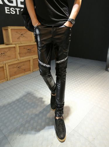 Pantalon cuir homme droit pour personne âgée 3I automne - Ref 1489674